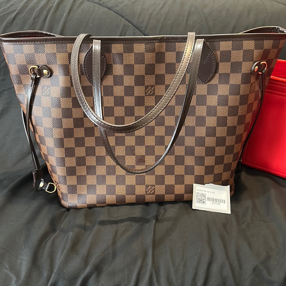 Damier Ebene Louis Vuitton Neverfull mm